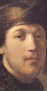 Isack jouderville Details of  Bust of a young Man in a Turban (mk33 USA oil painting artist